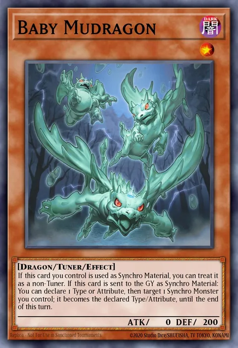 Baby Mudragon trading card