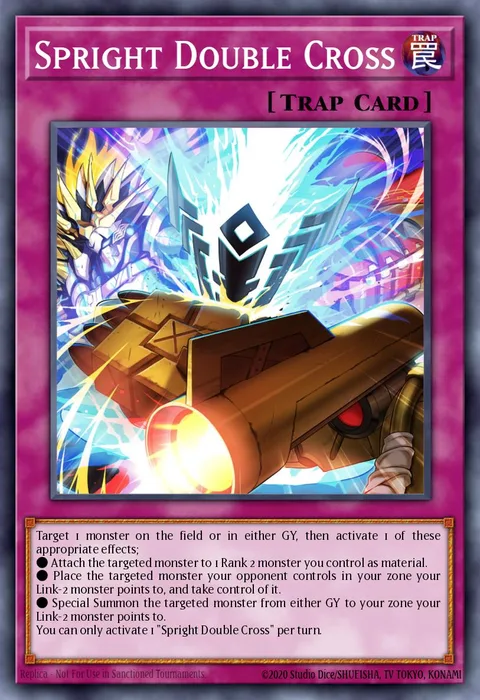 Spright Double Cross trading card