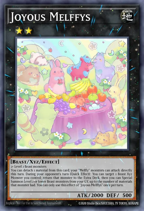 Joyous Melffys trading card