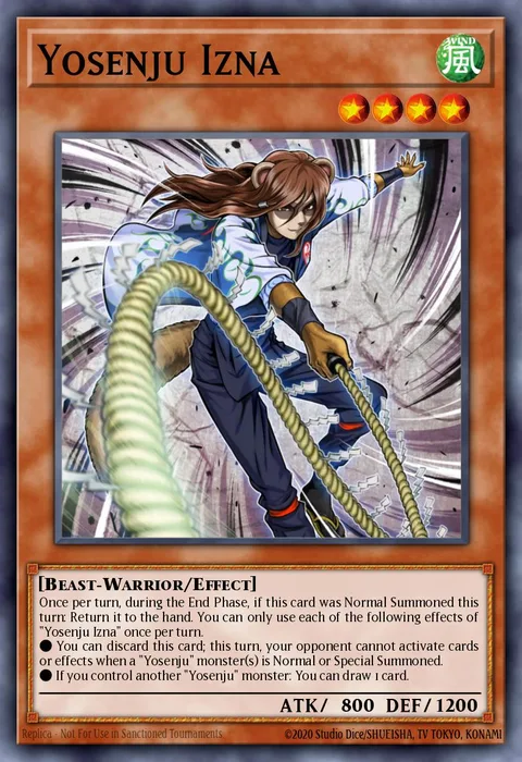 Yosenju Izna trading card