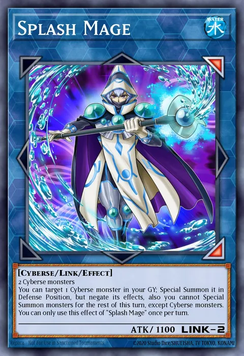 Splash Mage trading card