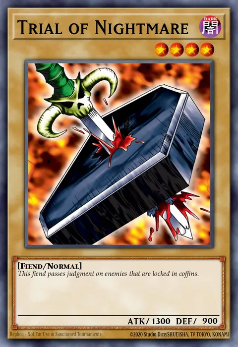 Trial of Nightmare trading card