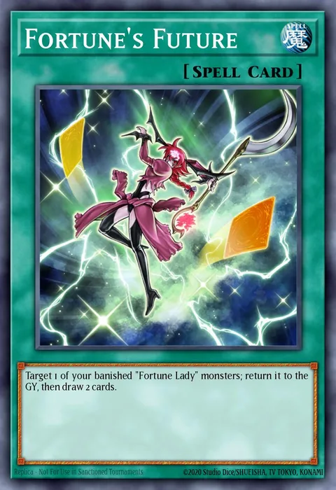 Fortune's Future trading card