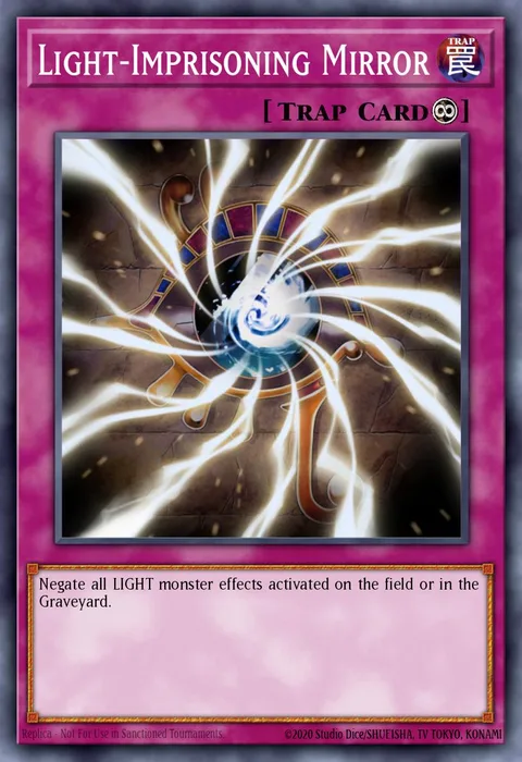 Light-Imprisoning Mirror trading card