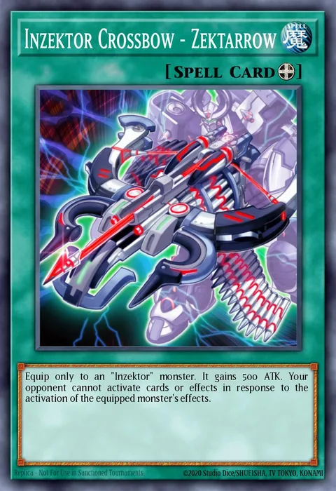Inzektor Crossbow - Zektarrow trading card