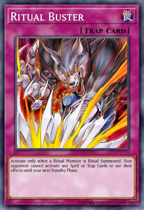 Ritual Buster trading card