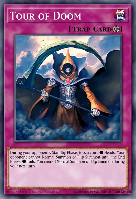 Tour of Doom trading card