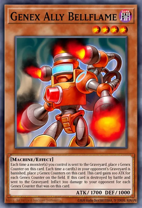 Genex Ally Bellflame trading card