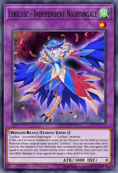 Lyrilusc - Independent Nightingale trading card