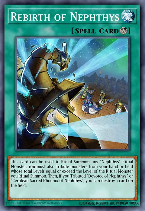 Rebirth of Nephthys trading card