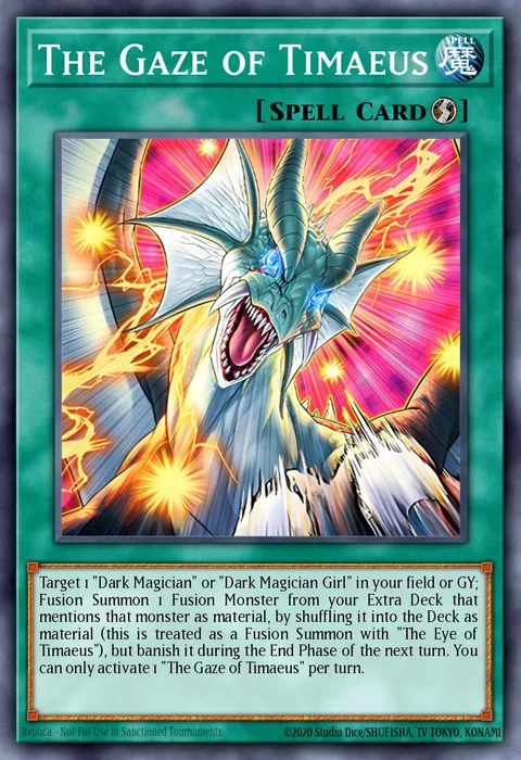 The Gaze of Timaeus trading card
