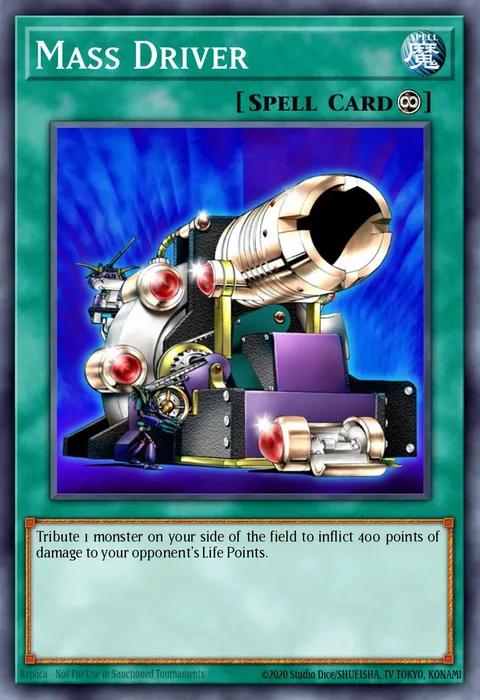 Mass Driver trading card