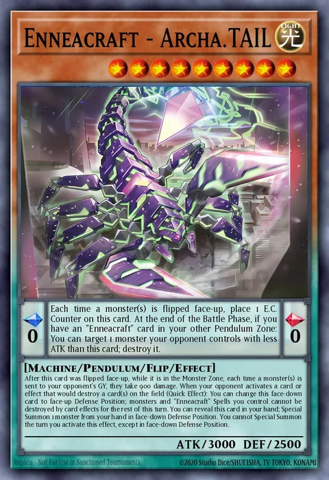 Enneacraft - Archa.TAIL trading card