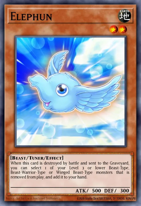 Elephun trading card