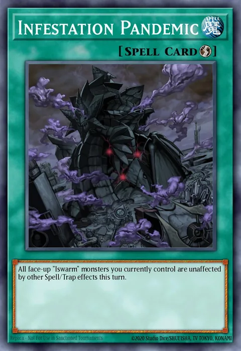 Infestation Pandemic trading card