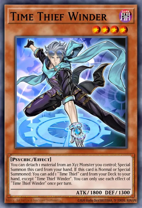 Time Thief Winder trading card