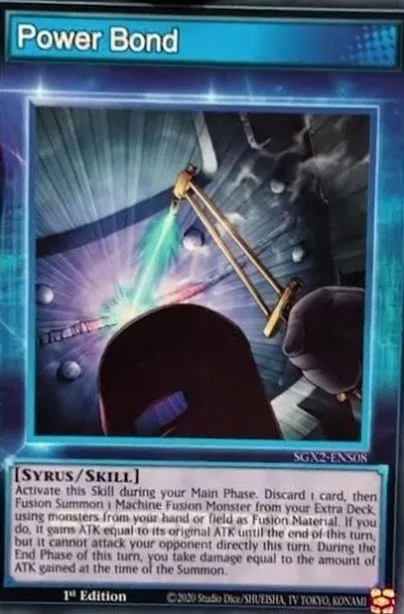 Power Bond (Skill Card) trading card