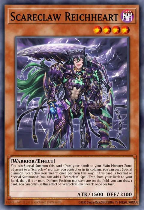 Scareclaw Reichheart trading card