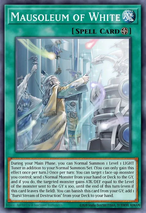 Mausoleum of White trading card