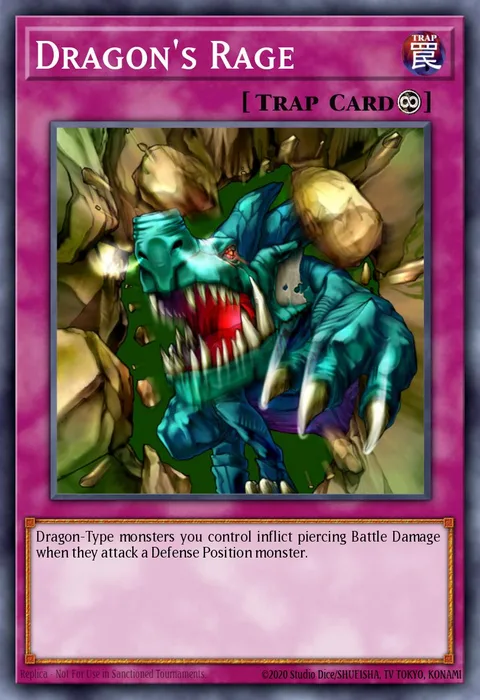 Dragon's Rage trading card
