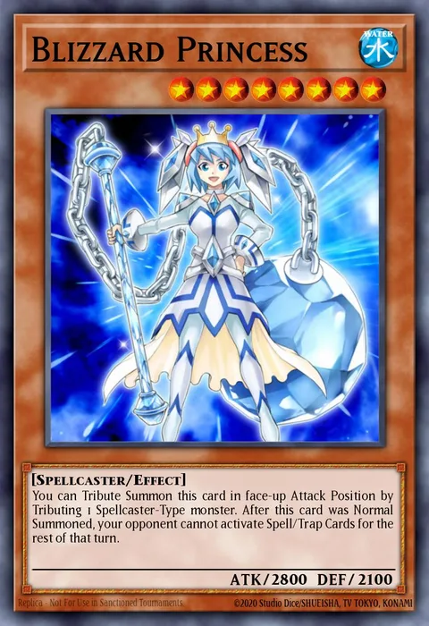 Blizzard Princess trading card