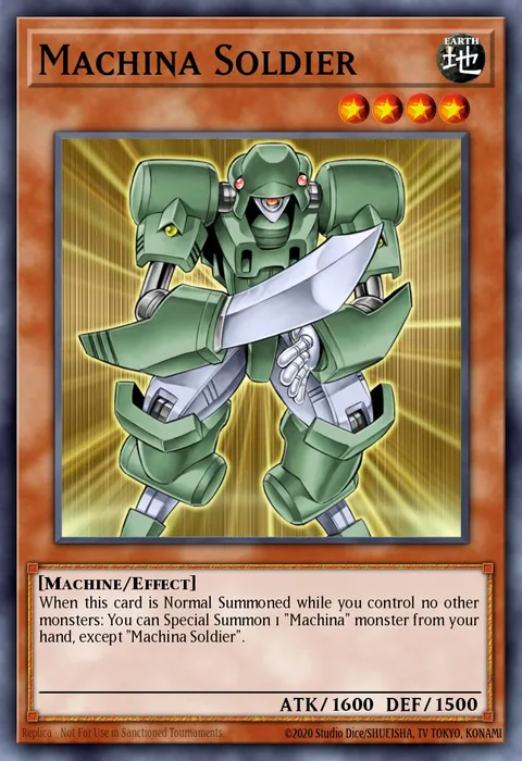 Machina Soldier trading card