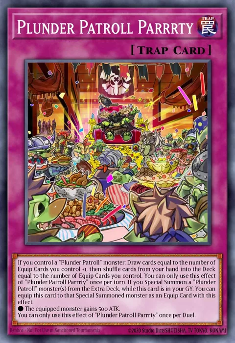 Plunder Patroll Parrrty trading card