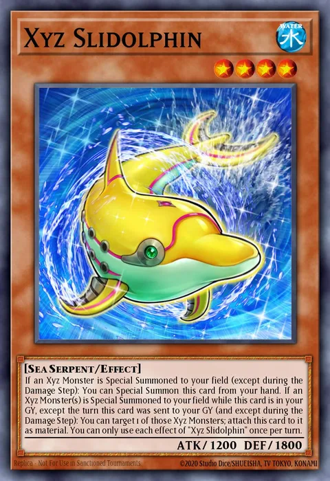 Xyz Slidolphin trading card