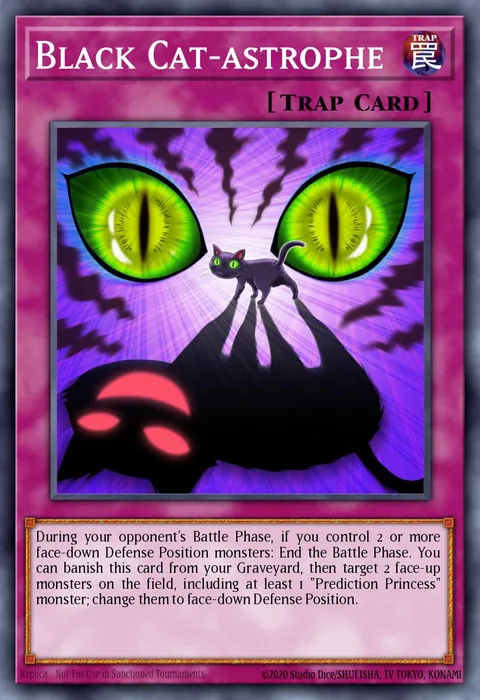 Black Cat-astrophe trading card
