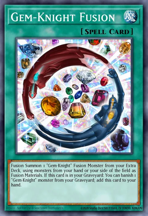 Gem-Knight Fusion trading card