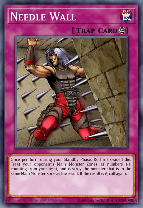Needle Wall trading card