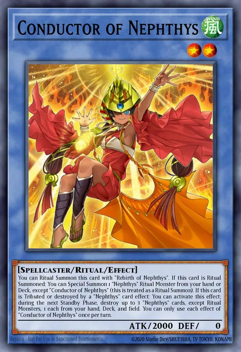 Conductor of Nephthys trading card