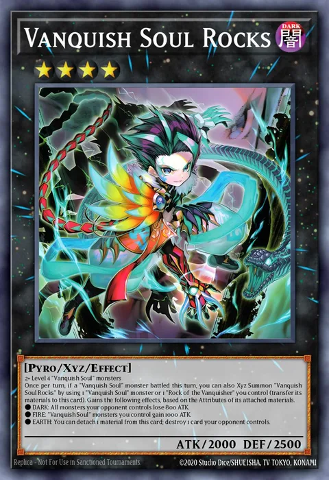 Vanquish Soul Rocks trading card