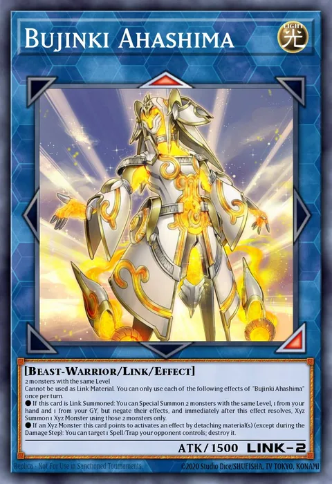 Bujinki Ahashima trading card