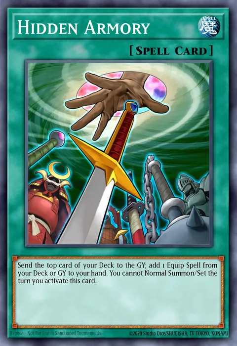 Hidden Armory trading card