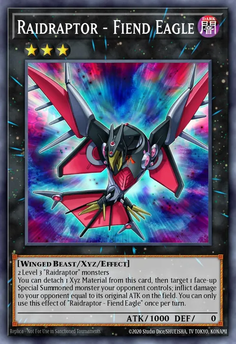 Raidraptor - Fiend Eagle trading card