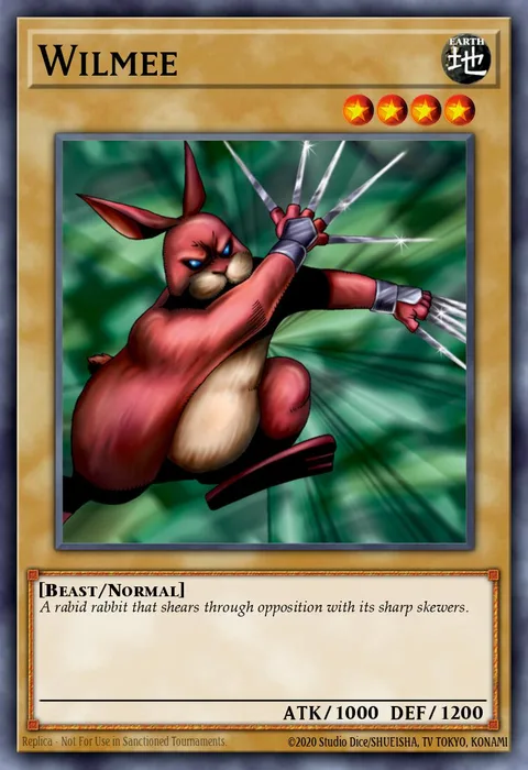 Wilmee trading card