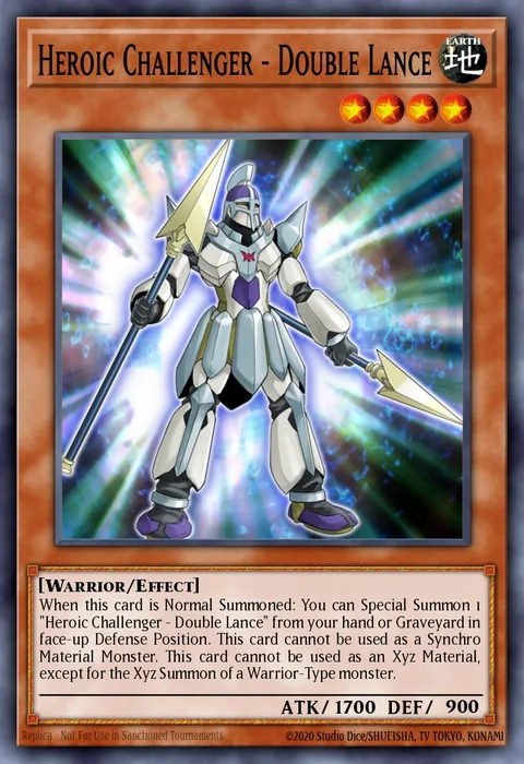 Heroic Challenger - Double Lance trading card