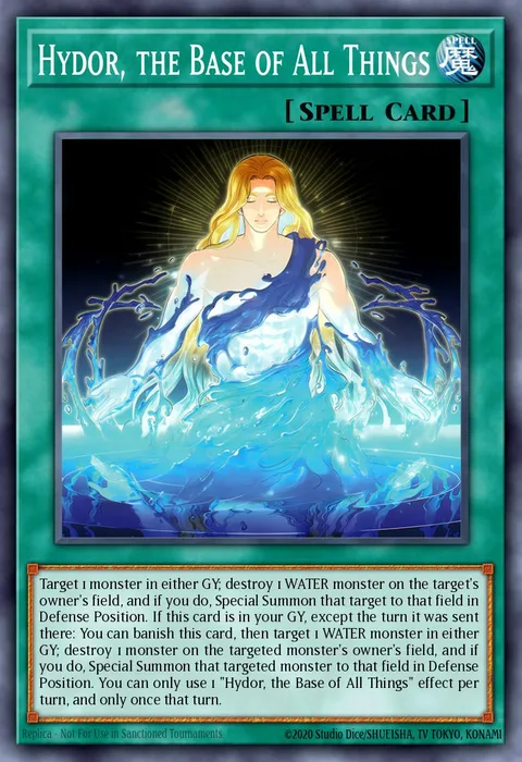 Hydor, the Base of All Things trading card