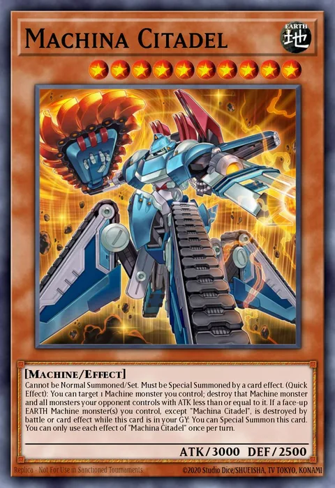 Machina Citadel trading card