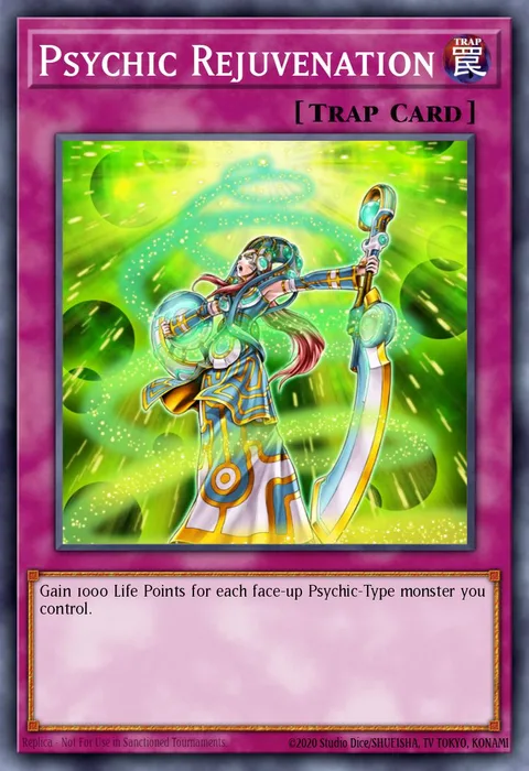 Psychic Rejuvenation trading card