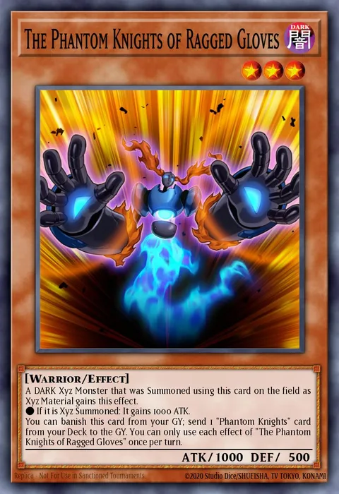 The Phantom Knights of Ragged Gloves trading card