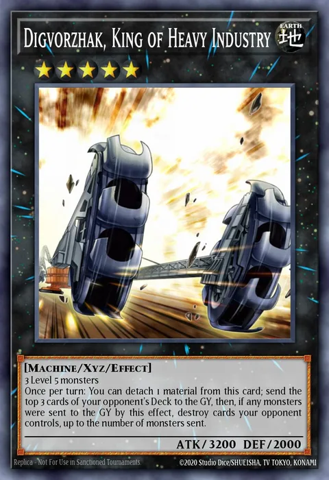 Digvorzhak, King of Heavy Industry trading card