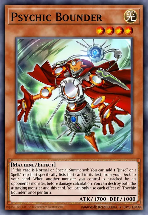 Psychic Bounder trading card