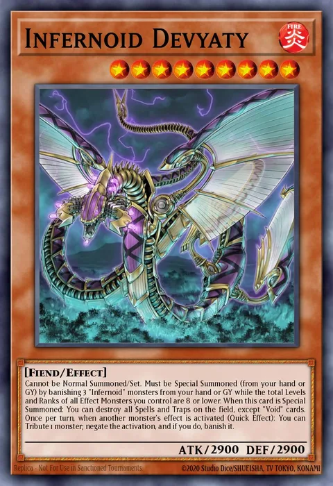 Infernoid Devyaty trading card