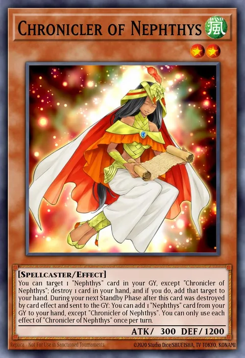 Chronicler of Nephthys trading card