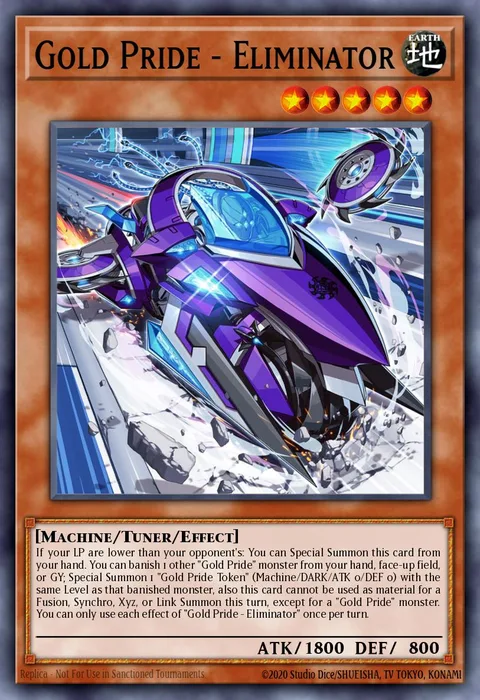 Gold Pride - Eliminator trading card