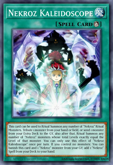 Nekroz Kaleidoscope trading card