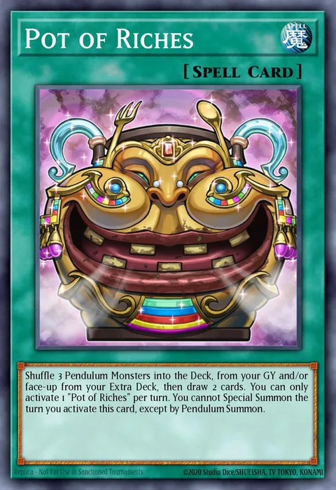 Pot of Riches trading card