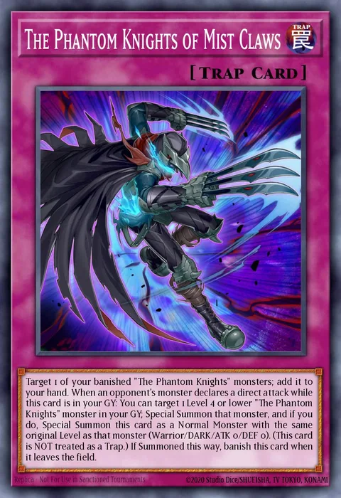 The Phantom Knights of Mist Claws trading card